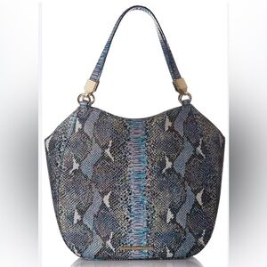 Brahmin Marianna Marine Seville Shoulder Bag Tote